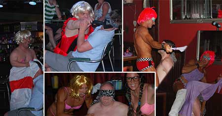 Stag party Benidorm Male Stripper Stitch up